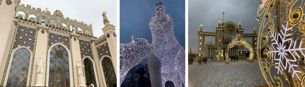 Activités de Noël à Moscou